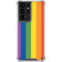 Vertical Rainbow Flag Galaxy S21 Ultra 5G Clear Case